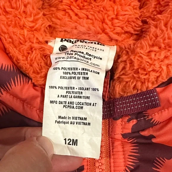 Patagonia Reversible Hedgehog 2 Piece Snowsuit Kids' Coat and Pants Set